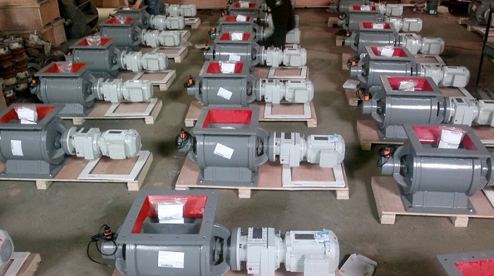 出口巴旋转阀成功案例