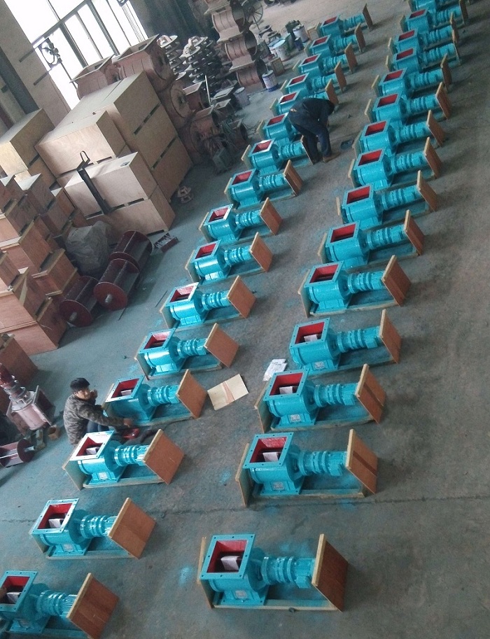 出口菲律宾卸料器成功案例